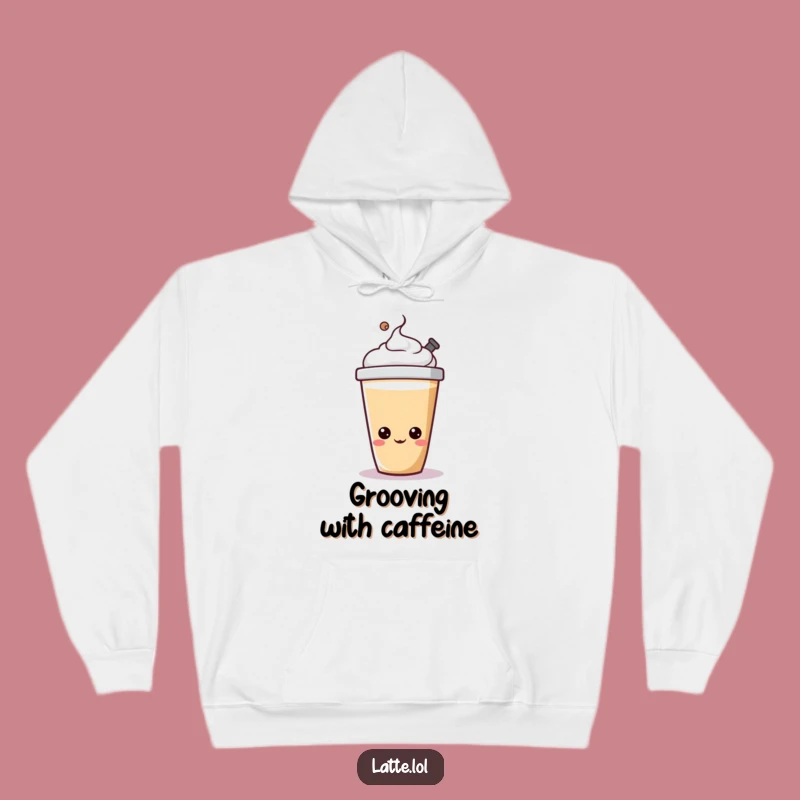 Cozy Funny Latte Lid Hoodie: Warm & Hilarious Gift for Cheerful Comfort