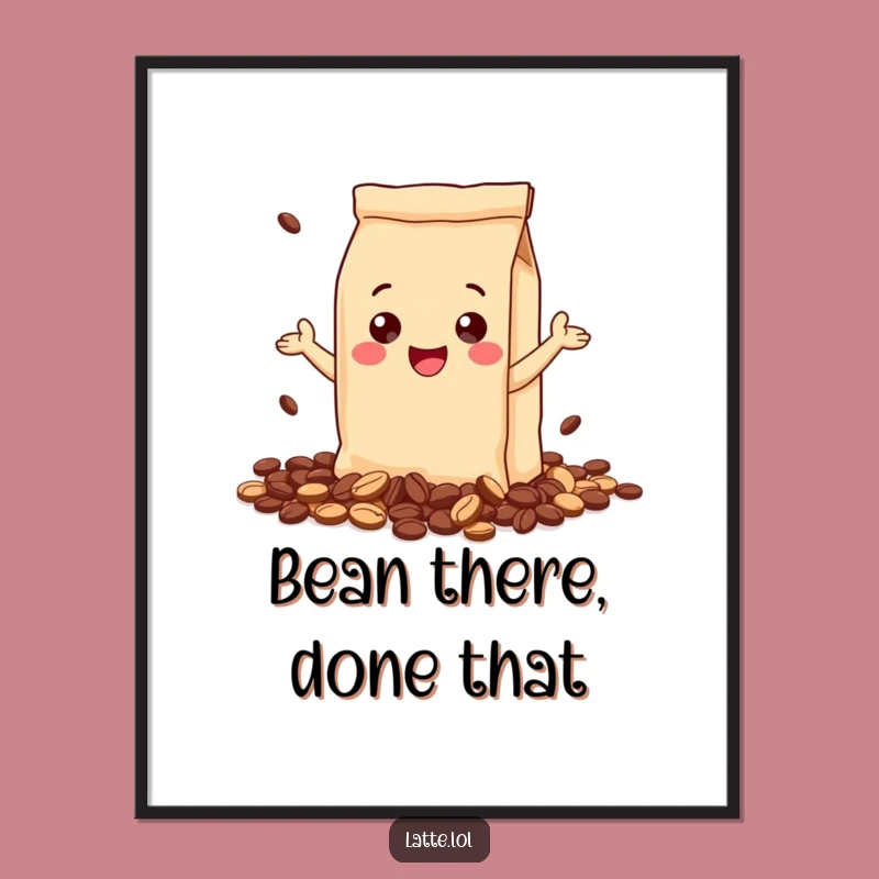 Free Printable Funny Coffee Bag Wall Art: Humorous Downloadable Decor for Coffee Lovers